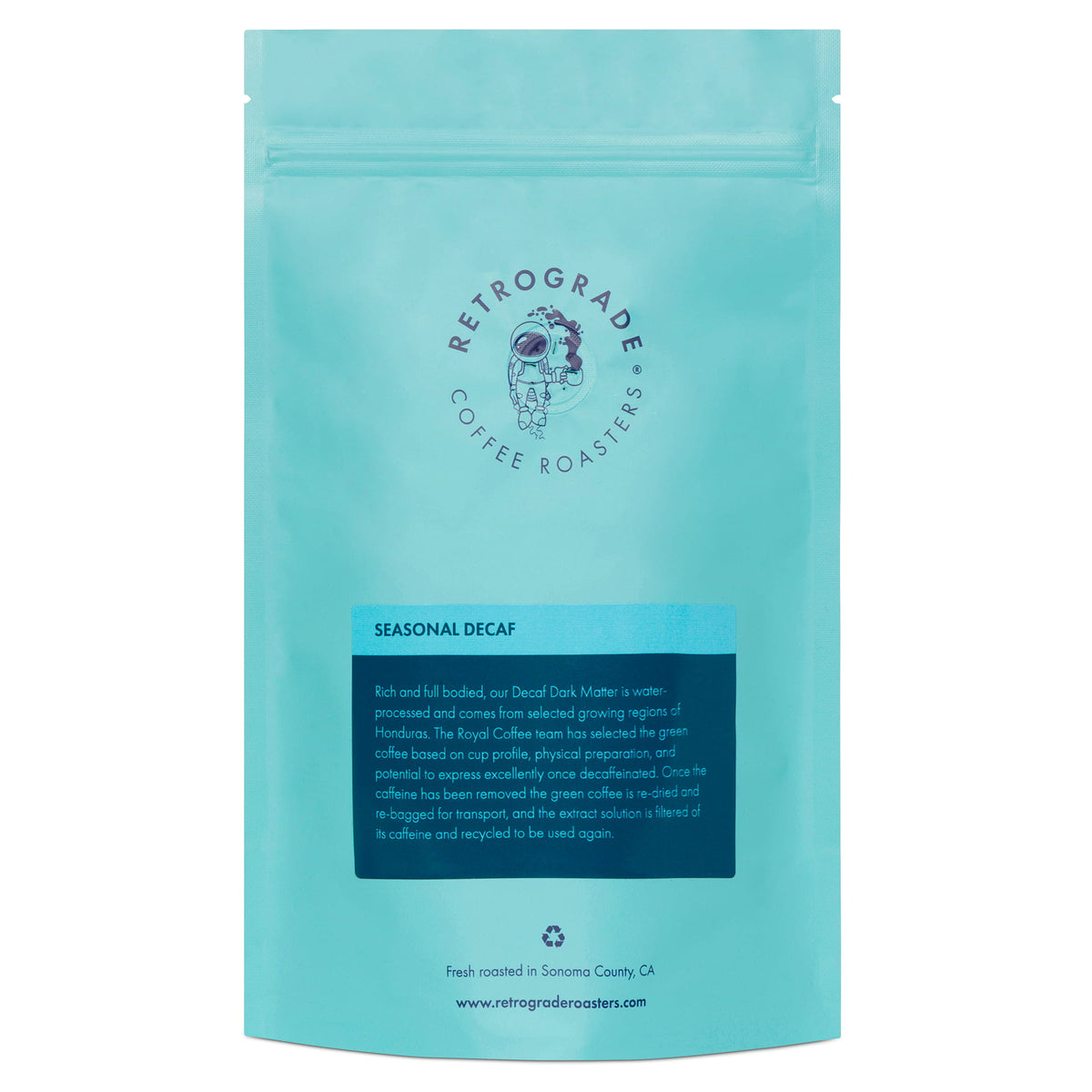 Organic Decaf Dark Matter Honduras- Water Processed