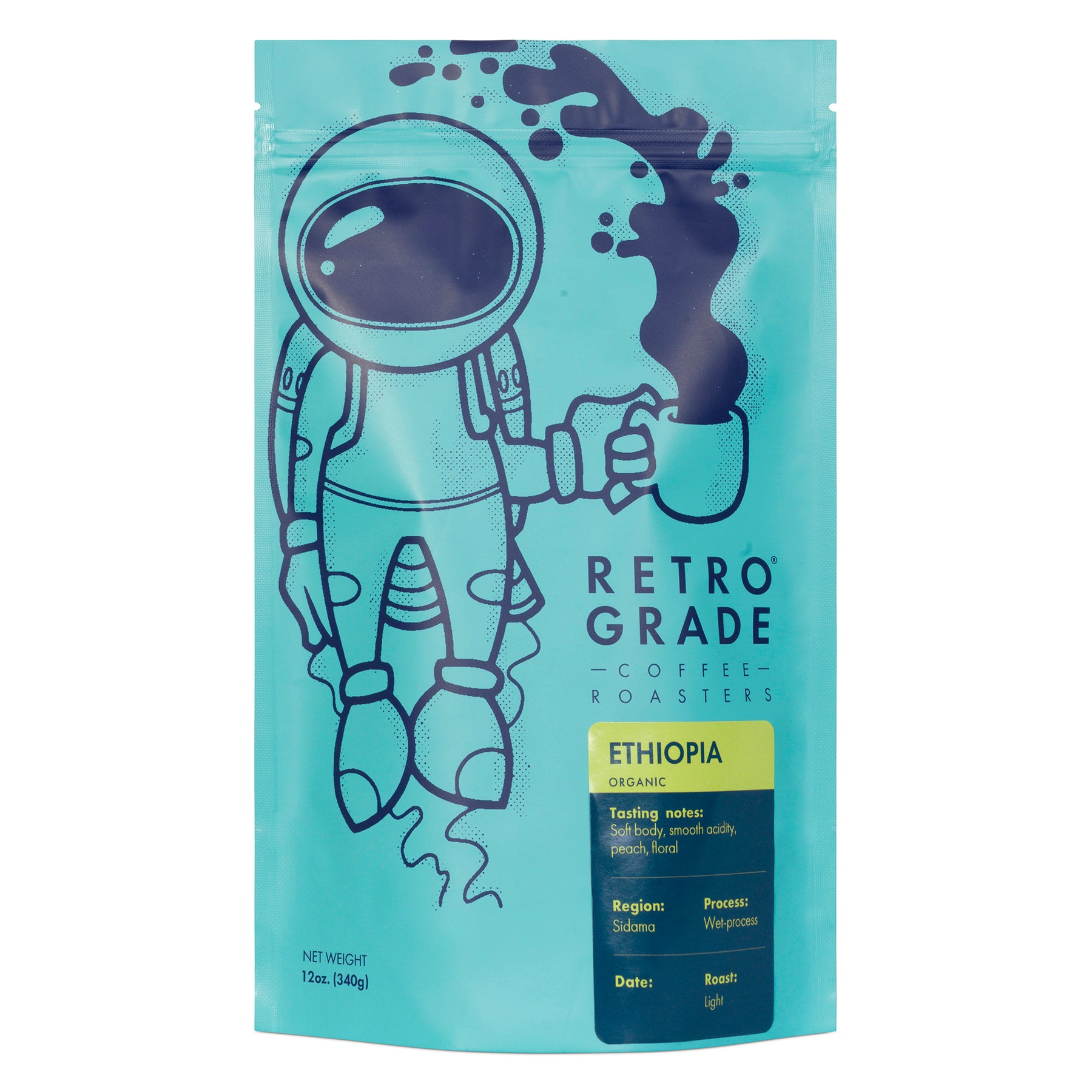 Organic Ethiopia Sidama Fully Washed