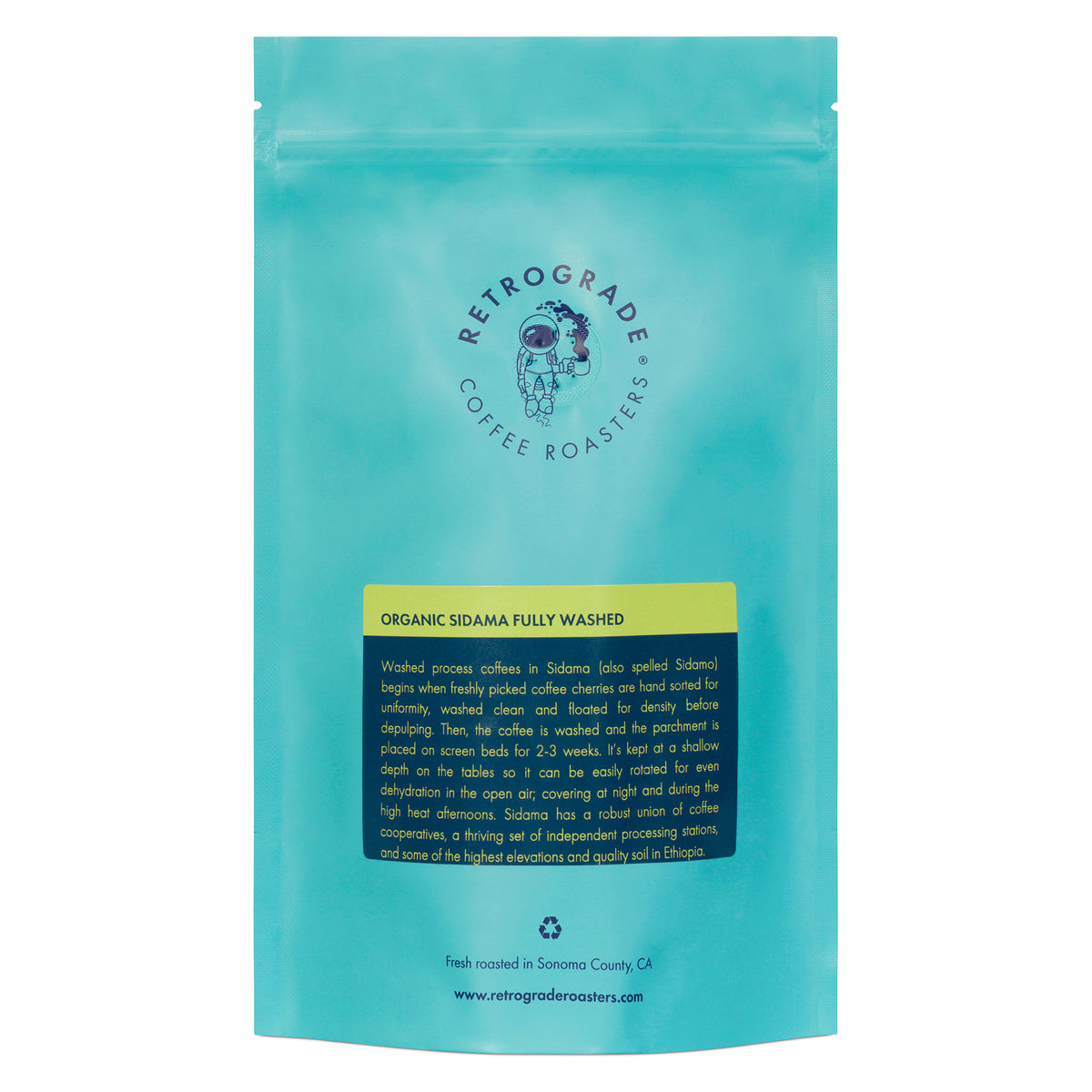 Organic Ethiopia Sidama Fully Washed