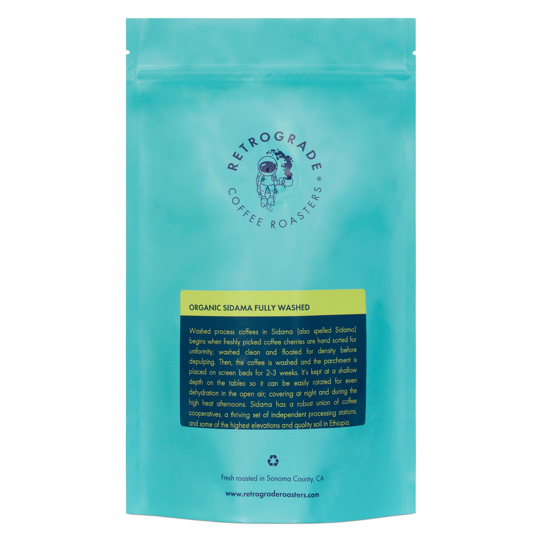 Organic Ethiopia Sidama Fully Washed