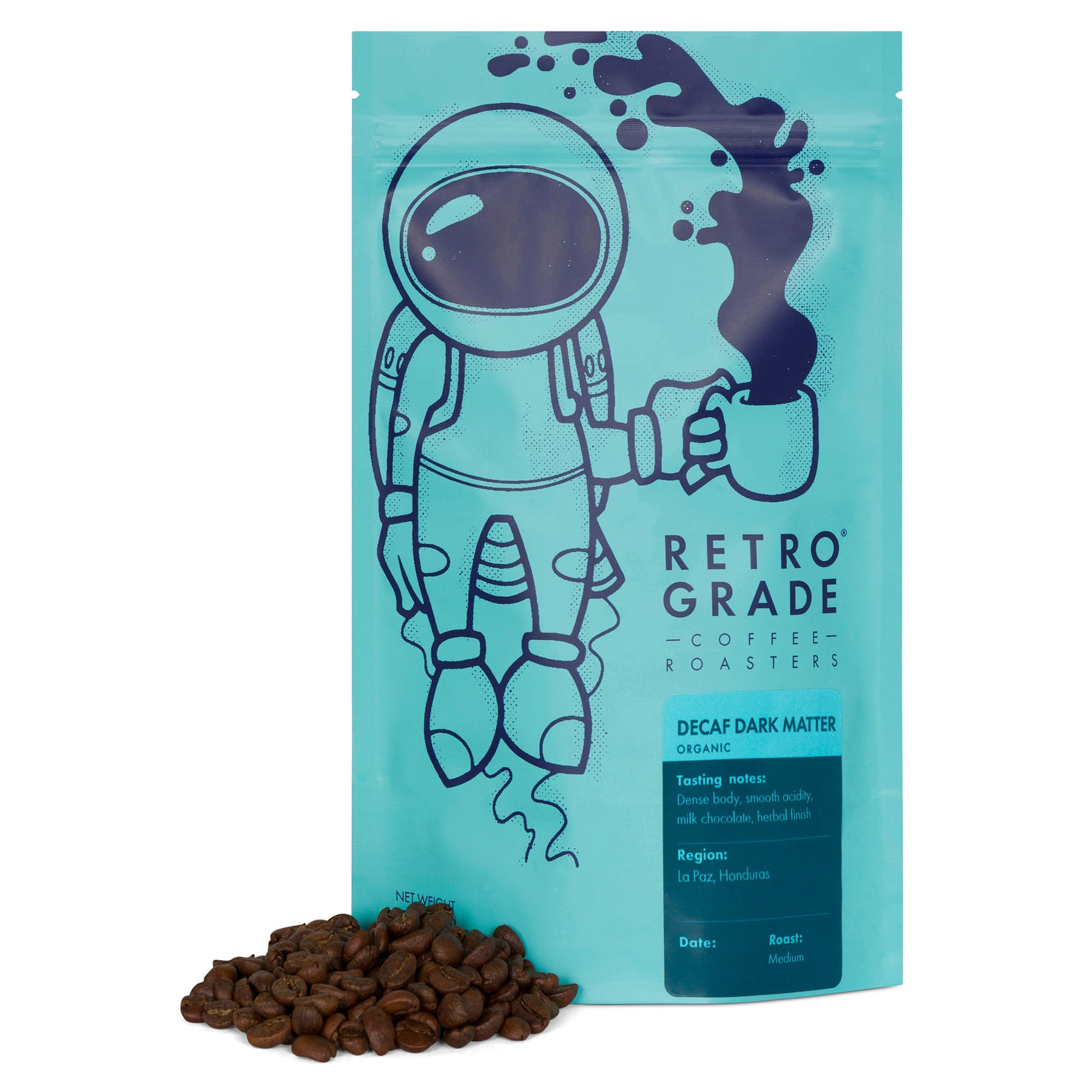Organic Decaf Dark Matter Honduras- Water Processed