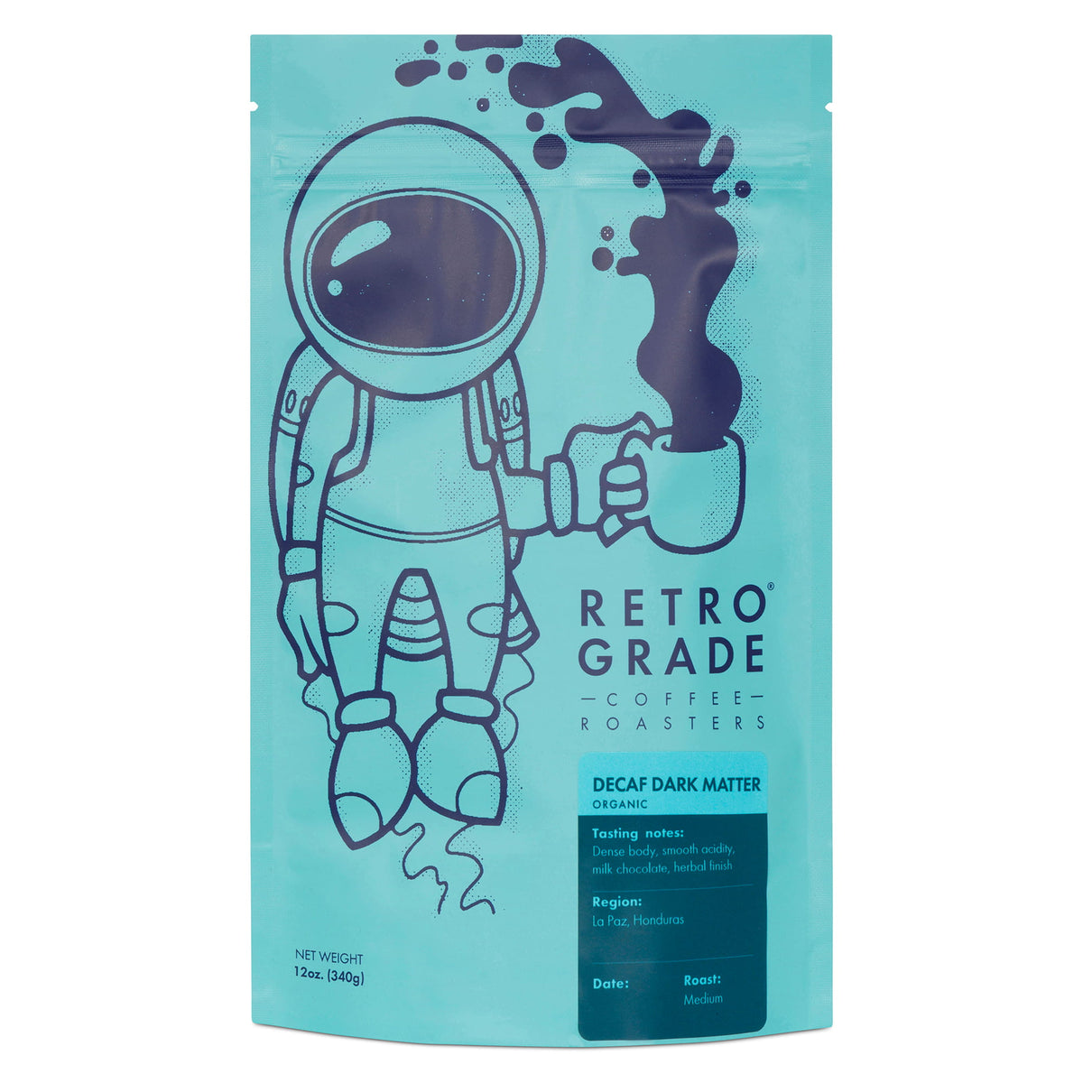 Organic Decaf Dark Matter Honduras- Water Processed